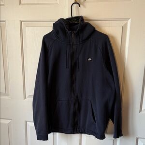 Nike Dark Blue Fleece Jacket